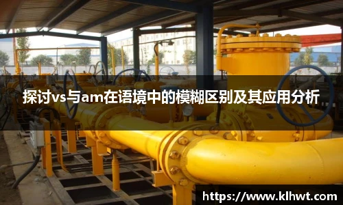 探讨vs与am在语境中的模糊区别及其应用分析
